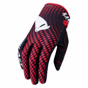 UFO Skill Radom Red Motocross Gloves