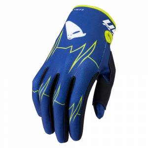 UFO Skill Adrenaline Blue Motocross Gloves