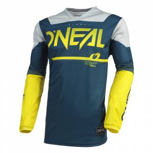 ONeal Hardwear Surge Blue Grey Motocross Jersey