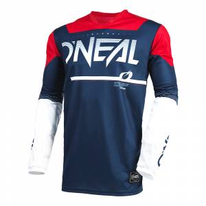 ONeal Hardwear Surge Blue Red Motocross Jersey