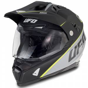 Aries Dual Sport Helmet Black Grey