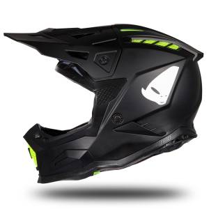UFO Echus Black Matt Motocross Helmet