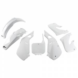 Honda Plastic Kit CR 125 (98-99) CR 250 (97-99) White