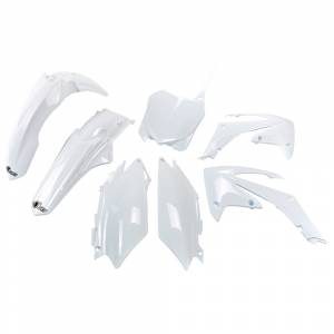 Honda Plastic Kit CRF 250 (11-13) CRF 450 (11-12) White