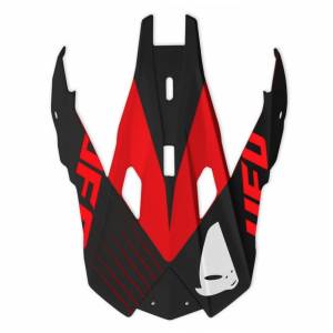 UFO Interceptor Red Devil Helmet Peak