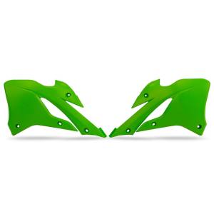 UFO Kawasaki KX 85 (22-23) KX Green Radiator Covers