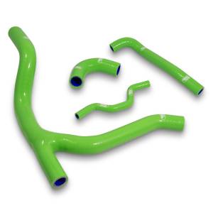 SamcoSport KAW-21-GN - Silicone Radiator Coolant Hose Kit