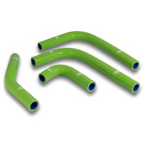 SamcoSport KAW-88-GN - Silicone Radiator Coolant Hose Kit