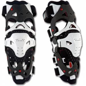 UFO Morpho FIT White Knee Brace Pair