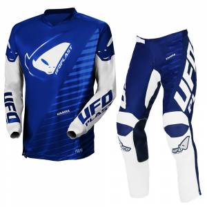 UFO Kids Kimura Blue Motocross Kit Combo