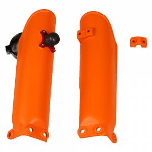 UFO KTM Fork slider Protectors + Quick Starter