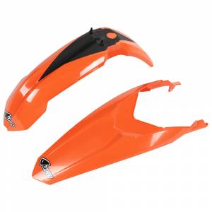 UFO KTM Fender Kit - Neon Orange