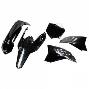 UFO Plastic Kit KTM SX SXF (09-10) Black