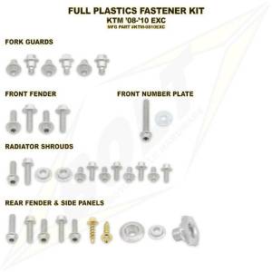 Bolt Hardware KTM EXC 2008-2011 Full Plastics Fastener Kit
