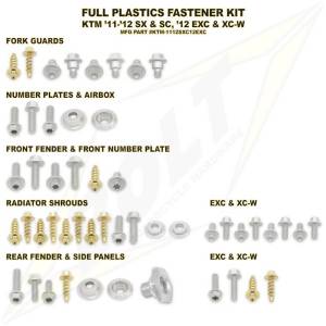 Bolt Hardware KTM EXC 2008-2011 Full Plastics Fastener Kit