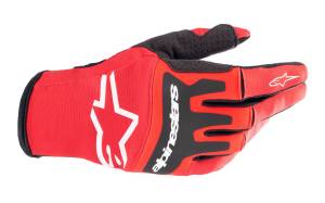 Alpinestars Techstar Glove Mars Red Black Motocross Adult Gloves