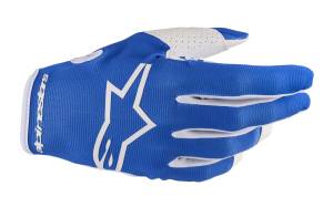 Alpinestars Techstar Glove UCLA Blue Brushed Gold Motocross Adult Gloves