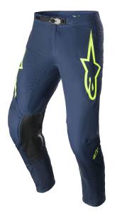 Alpinestars SuperTech Bruin Night Navy Yellow Fluo Motocross Adult Pants 