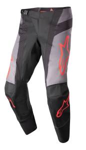 Alpinestars Techstar Sein Black Neon Red Motocross Adult Pants 