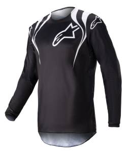 Alpinestars Fluid Narin Black White Motocross Adult Jersey 