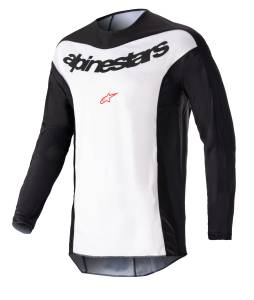 Alpinestars Fluid Lurv Black White Motocross Adult Jersey 