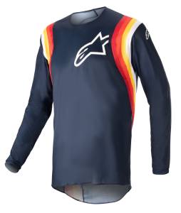 Alpinestars Fluid Corsa Night Navy Motocross Adult Jersey 