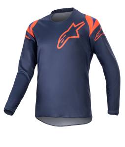 Alpinestars Youth Racer Narin Night Navy Hot Orange Motocross Youth Jersey