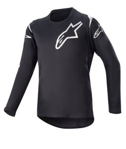 Alpinestars Youth Racer Graphite Black Reflective Black Motocross Youth Jersey