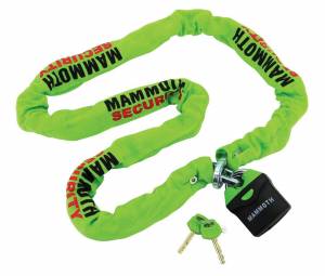 Mammoth Security Lock & Chain 1.8m