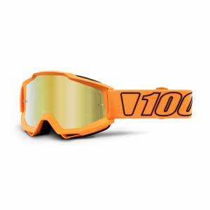 100% Accuri Luminari Gold Mirror Lens Motocross Goggles