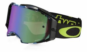 Oakley Airbrake Chad Reed Speedstripe Prizm Jade Sig Edition Motocross Goggles