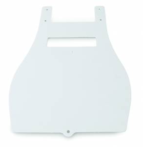 MDR Plastic Front Number Plate Maico 82 Style - White