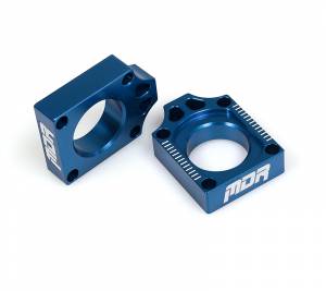 MDR Axle Blocks YZ 125 250 (09-ON) YZF 250 (09-13) YZF 450 (09-13) Blue