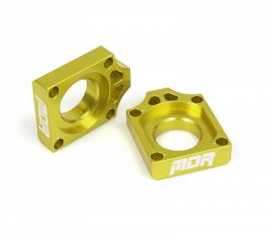 MDR Axle Blocks RM 125 250 (02-08) Yellow