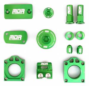 MDR Factory Bling Kit Kawasaki KXF 250 KXF 450 KLX 450 - Green