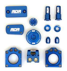 Kawasaki FACTORY Bling Kit for KXF 250 (11-ON) KXF 450 (06-ON) KLX 450 (08-09) - Blue