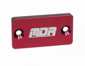 MDR Front Brake Reservoir Cover  YZ 85 ALL YZ 125/250 (02-07) YZF 250 (02-06) YZF 450 (02-07) RM 85/125/250/250Z/450Z (ALL) KX 65/85/125/250/250F/450F (ALL) - Red