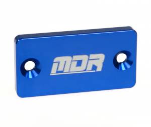 MDR Front Brake Reservoir Cover  YZ 85 ALL YZ 125/250 (02-07) YZF 250 (02-06) YZF 450 (02-07) RM 85/125/250/250Z/450Z (ALL) KX 65/85/125/250/250F/450F (ALL) - Blue