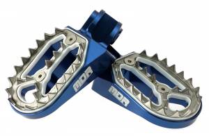 MDR Pro Bite Footpegs KTM SX/SXF 125-525 EXC/EXCF - Blue