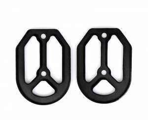 MDR Replacement Rubber For Pro Bite Footpegs - Black