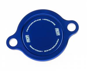 MDR Oil Filter Cover RMZ 250 05-06, KXF 250 04-ON - Blue