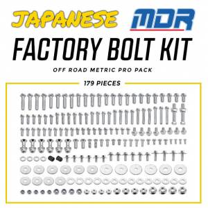 MDR Japanese Factory Bolt Kit