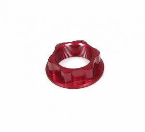 MDR Steering Stem Nut - CR 85 (03-07) CRF 150 (07-ON) - Red