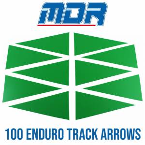 MDR Enduro Track Arrows - Neon Green