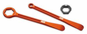 Mdr Combo Tyre Lever Set, 32mm, 27mm, 22mm & 10-13mm (for European Bikes) - Orange