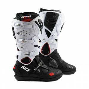 Sidi Crossfire 2 SRS Black White Motocross Boots