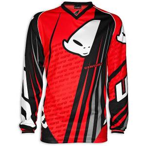 2015 UFO Adult Made In Italy Century Jersey - Neon Red