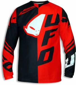 UFO Cluster Motocross Jersey in Red