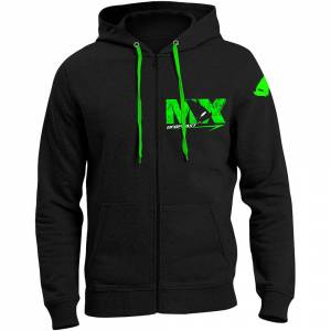 UFO MX Black Hooded Sweatshirt