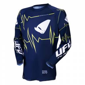 UFO Slim Adrenaline Blue Motocross Jersey